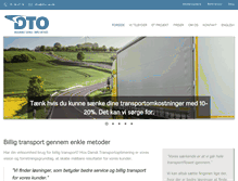 Tablet Screenshot of dto-as.dk